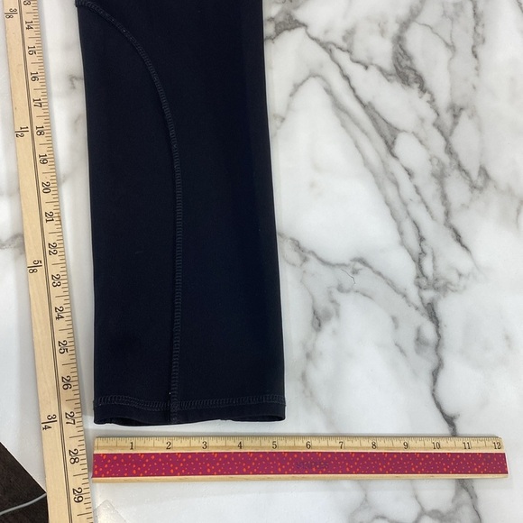 Zara Ponte Zip Front Leggings Women Size Large Black Slim Skinny Stretchy Active - Picture 11 of 11